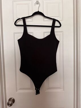 Black Tank Bodysuit